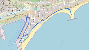 Malaga Beachfront Walk